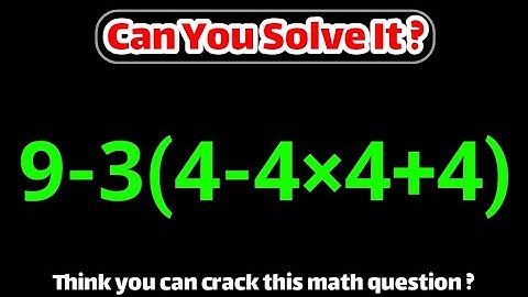 Only Sharp Minds Can Solve This Confusing Math Puzzle Correctly!