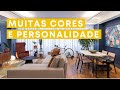 Apartamento Colorido e Divertido: esse Casal não tem Medo de Usar Cores na Decoração