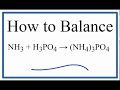 Balancing Chemical Equations Practice
