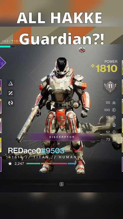 ALL HAKKE Guardian?! #destiny2