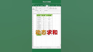 Excel tutorial 筛选后自动求和，你学会了吗？excel技巧Excel操作实用技巧演示教学，Excel教程excel教學excel函數 #Shorts