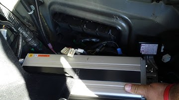 How to Remove Amplifier from Lexus LS460 2007 for Repair.