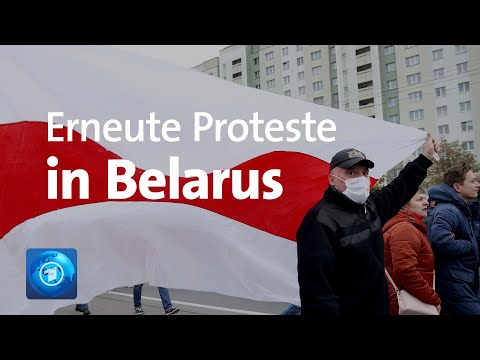 Belarus: Zehntausende protestieren trotz Waffenandrohung