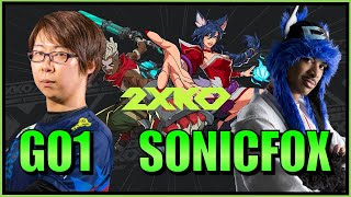 SonicFox -  I Fought GO1 In 2XKO   (Project L)