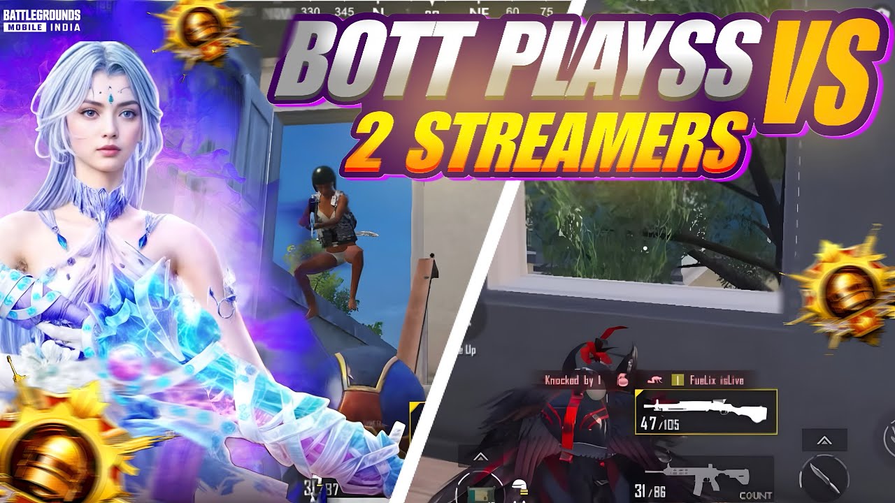 BOTT PLAYSS VS 2 STREAMERS FIGHT🔥🔥❤️| WATCH FULL VIDEO