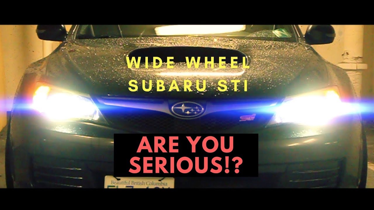 Wide Wheel Subaru Impreza STI || Perezence || Work Wheels