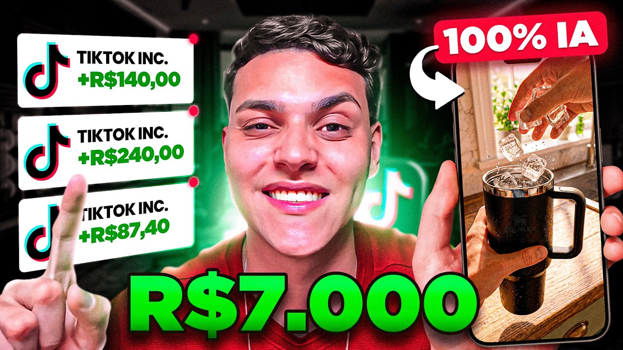 Copiei um Vídeo que Já Vendia e Transformei em IA no TikTok Shop (Passo a Passo)