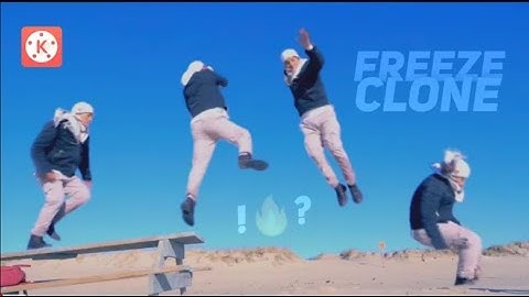 Professional Freeze Frame Clone Effect In KineMaster 🔥👌
