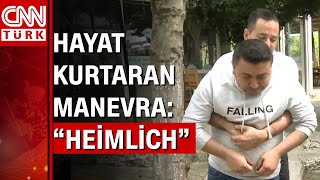 Heimlich manevrası nasıl uygulanmalı?