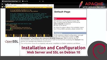 #4 - Instalasi dan Konfigurasi Web Server dan SSL Apache2 dan openssl di Debian  10