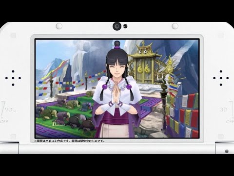 ニンテンドー3DS『逆転裁判６』 テレビCM ゲーム画面編