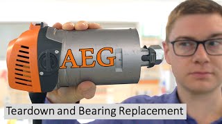 Repairing my favourite Router - AEG MF 1400 KE / Ridgid R2930 - Teardown and Bearing Replacement