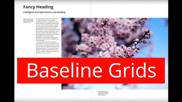 Setting up a Baseline Grid in InDesign