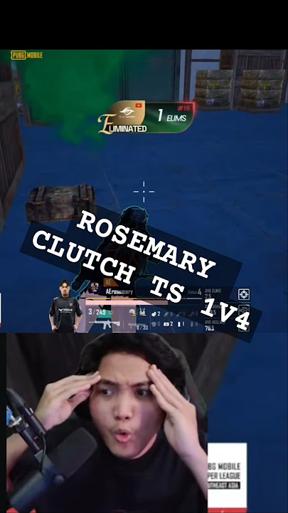 Ryzen reaction!! Rosemary clutch ts 1v4