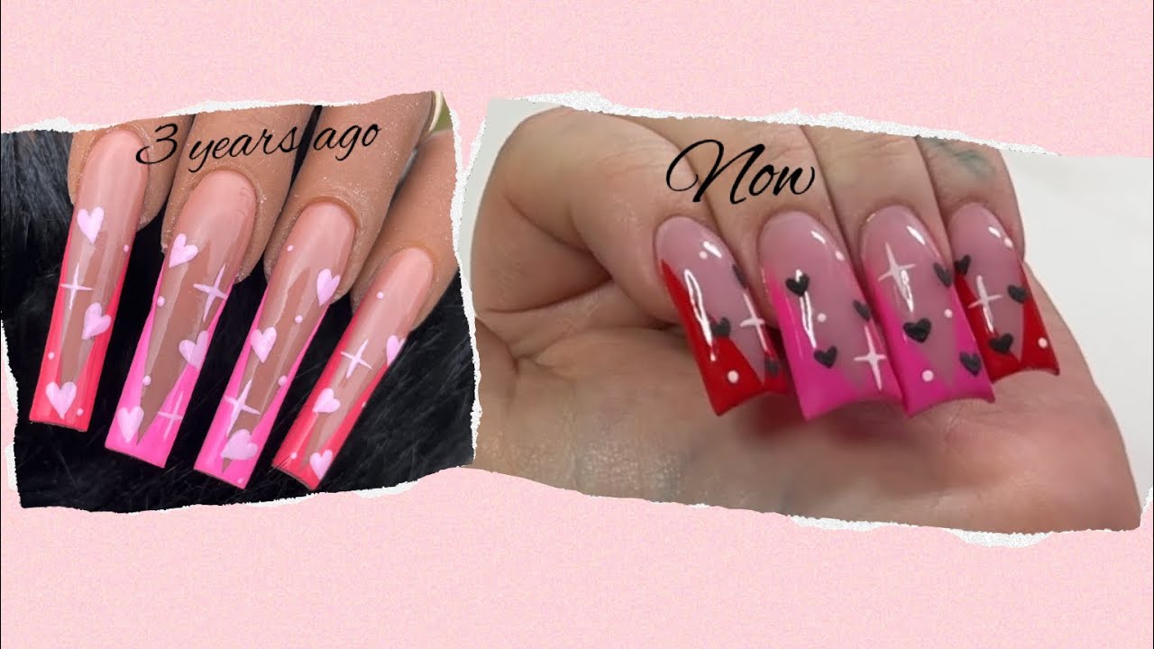 Redemption/ Recreation Valentines Set| Acrylic Nails