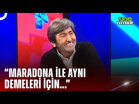 Rıdvan Dilmen'den Dikkat Çeken Messi - Maradona Karşılaştırması | %100 Futbol