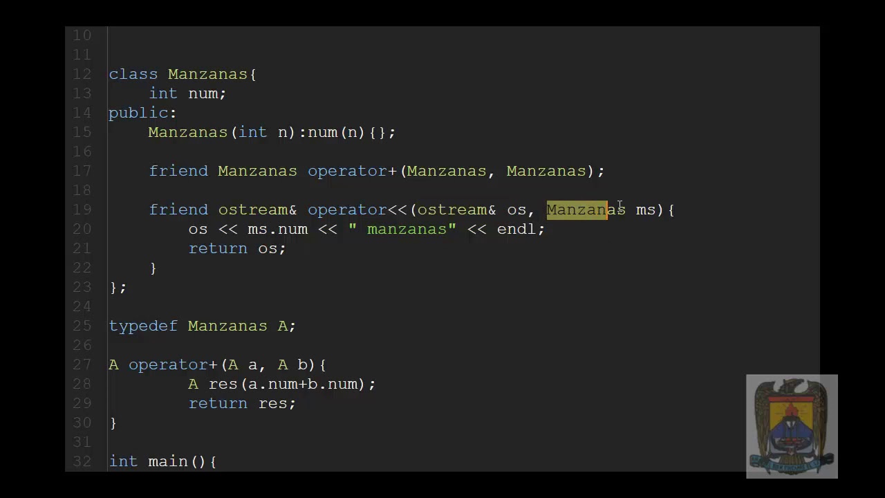Sobrecarga del operador suma en C++ - YouTube
