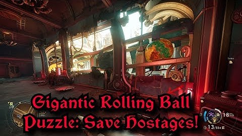 Outer Worlds 2: Gigantic Rolling Ball Puzzle: Save Hostages!