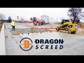 Screed Concrete & Grade Gravel Faster & Easier with the DS24 Skid Steer Attachment by Dragon Screed