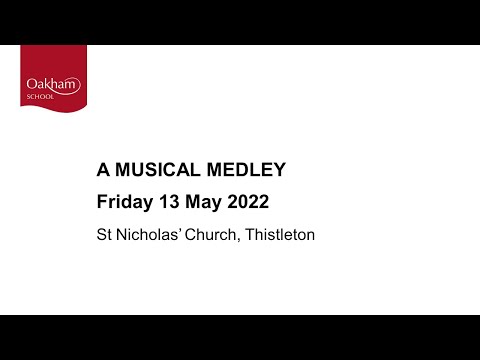 A Musical Medley at Thistleton Church (13 May 2022)
