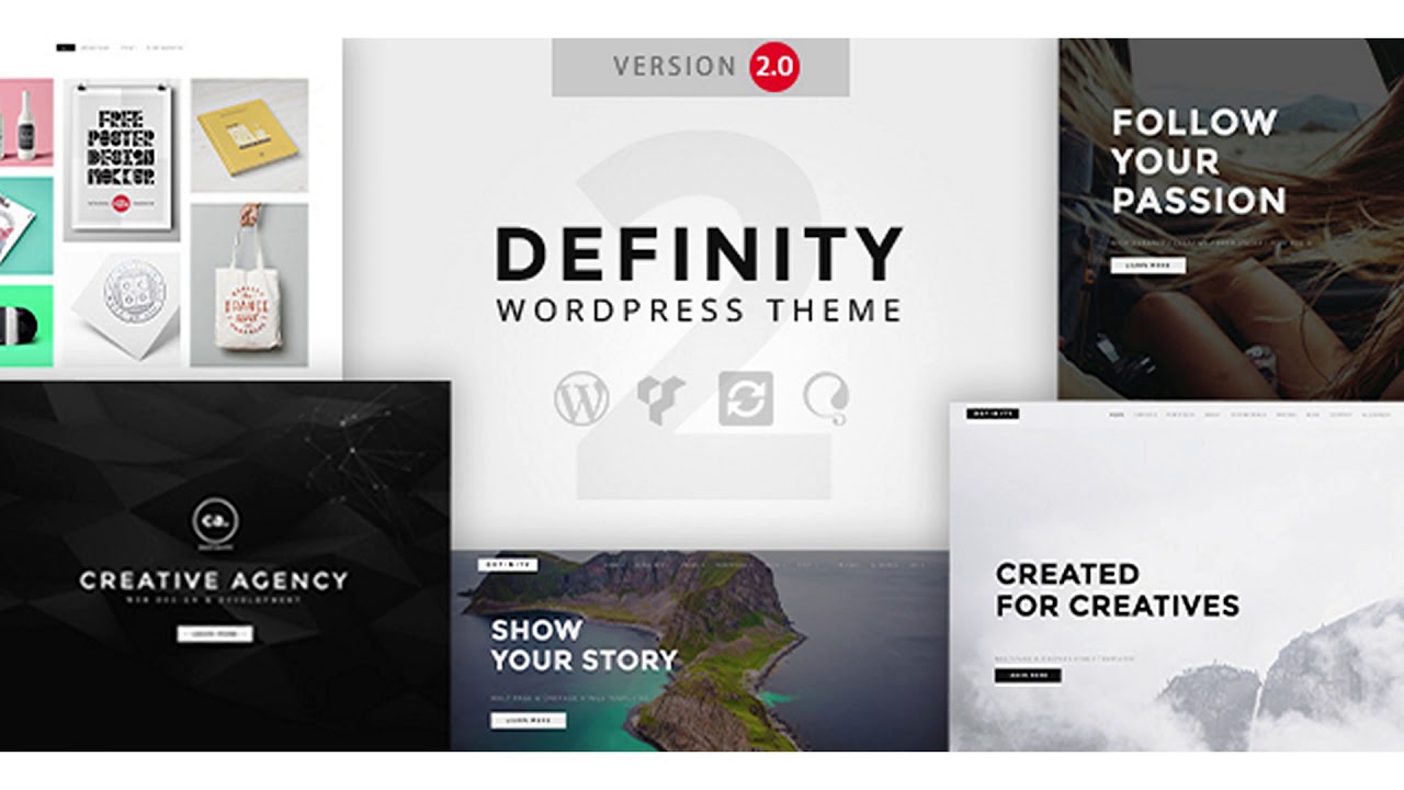 Definity - Creative Multi-Purpose WordPress Theme | Themeforest Website ...