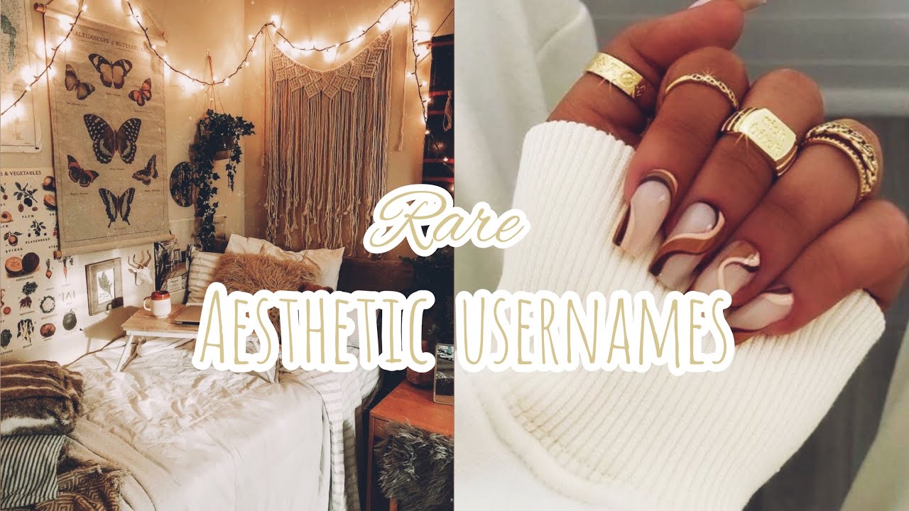 Aesthetic & tumblr Usernames ideas 2021🤍🦋 YouTube