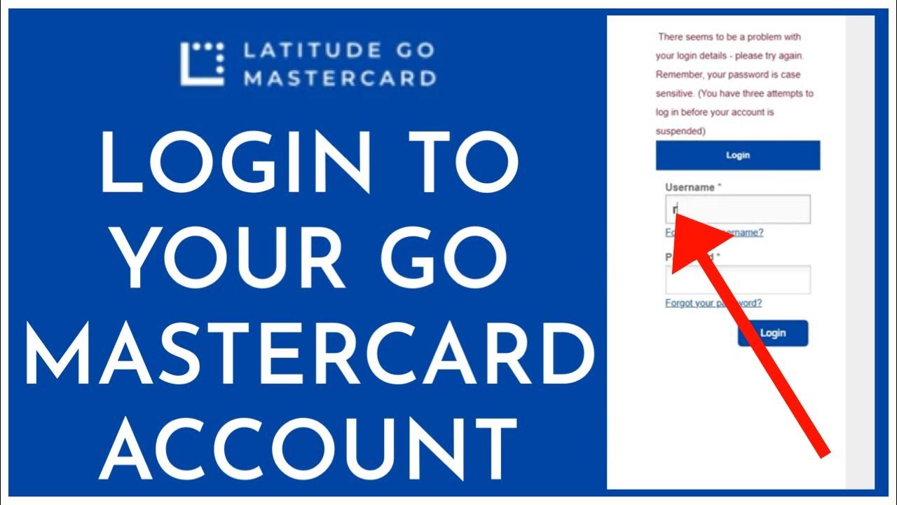 How to Login to Your Go Mastercard Account Online 2023? YouTube
