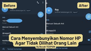 Cara Menyembunyikan Nomor HP di Telegram Agar Tidak Dilihat Orang Lain Cara Menyembunyikan Nomor HP di Telegram Agar Tidak Dilihat Orang Lain