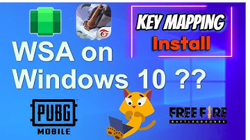 WSA INTALL WITH KEY MAPPING POSSIBLE || PLAY FREE FIRE SMOOTHLY || WITHOUT ANY LAG