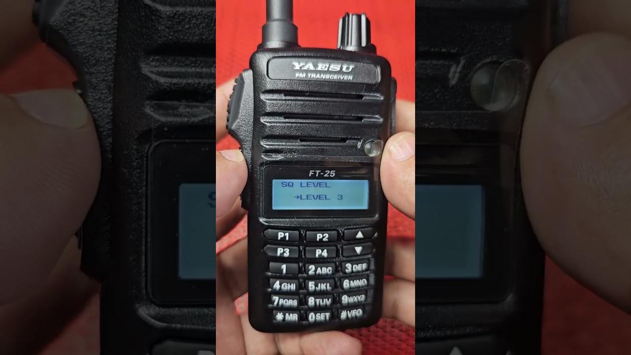 วิธีปรับสเคลว SQL  Yaesu FT25