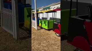 TJ Rides The Pumpkin Patch Train