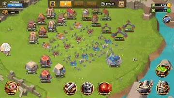 CHALLENGE 100 Level Gameplay in EMPIRE BATTLE SIMULATOR