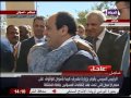 المؤتمر الشهري الثاني للشباب الرئيس السيسي يحضن ويقبل الشاب الأسواني الذي هاجم المحافظ 