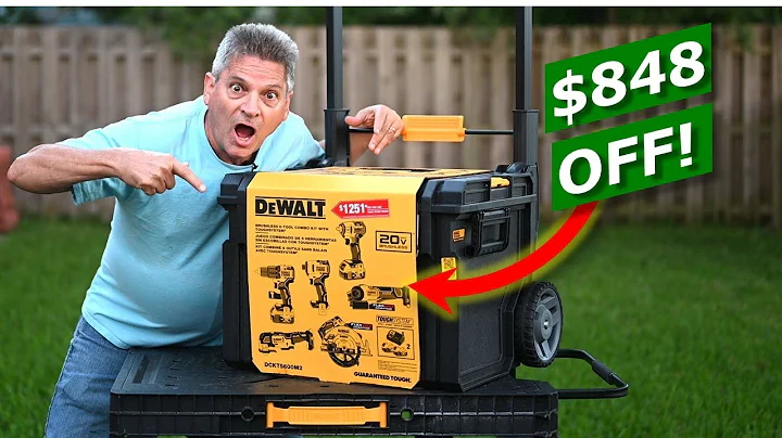 Dewalt's BEST Tool Kit Deal EVER? Unboxing DCKTS600M2, Black Friday Sale