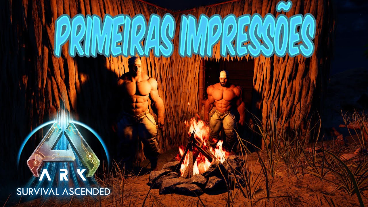 Primeiras impressões no ASA - Ark Survival Ascended - YouTube
