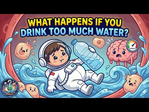 What happens if you drink too much water ?