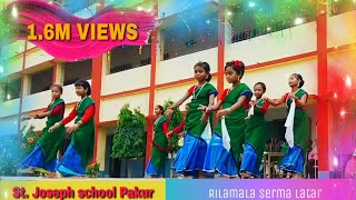 St Joseph's School Pakur Girls santhali traditional dance chords