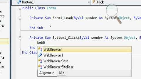 How to create a web browser with visual basic 2010