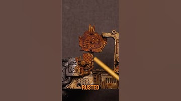 How can we get a rust effect for our Warhammer miniatures and terrain?Dirty Down Rust Tutorial