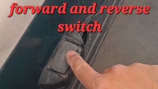 Club Car , how to replace forward and reverse switch,