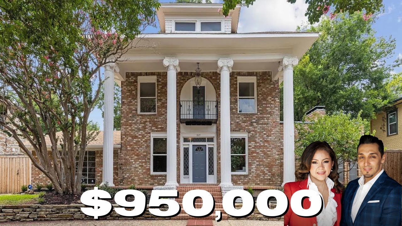 TOUR A 950,000 COLONIAL STYLE HOME Texas Real Estate Arts