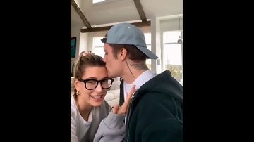 Justin Bieber and Hailey Bieber ❤️  #Shorts