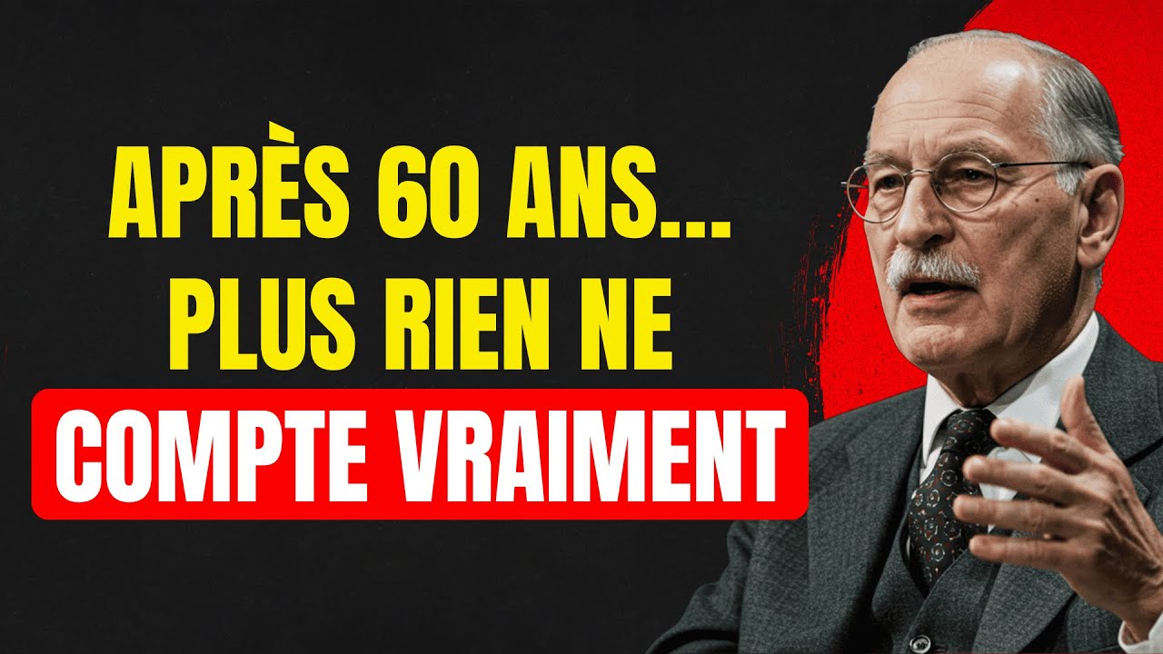15 CHOSES dont vous n’avez plus besoin après 60 ans — Carl Jung | Liberté et Paix intérieure