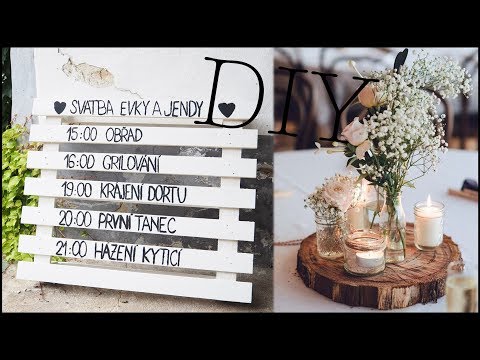 Video: Jak Uspořádat Stůl Na Svatbu