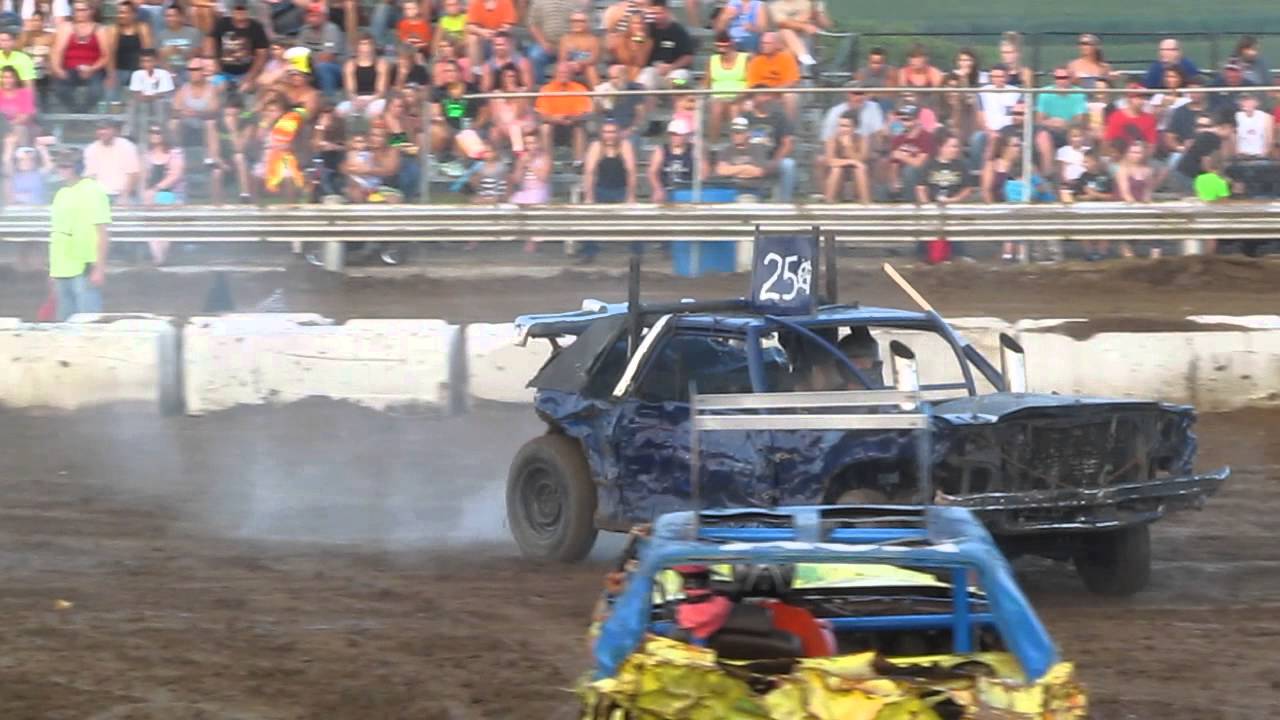 demo derby council bluffs Iowa 2015 full size bolt and chain bucks 3rd