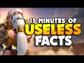 15 minutes of useless clash of clans facts