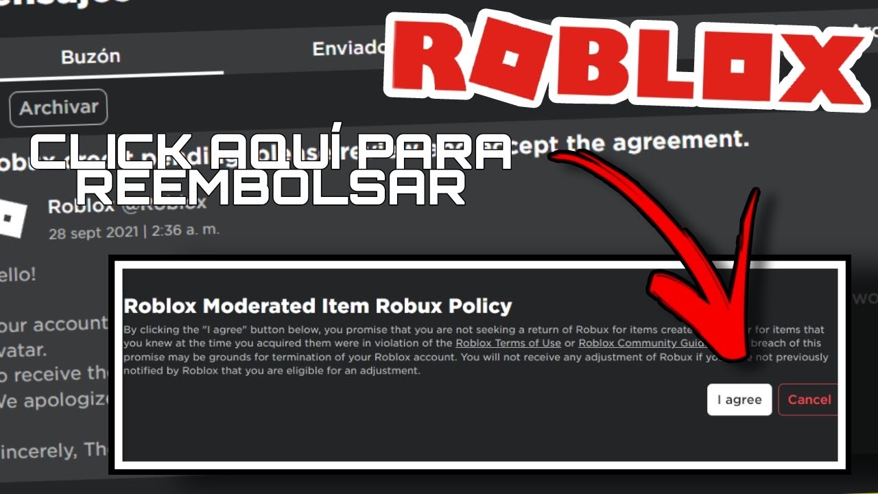 Como Reembolsar un Objeto en Roblox 2022😲😍 