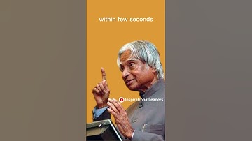 How to Handle Failures -  Motivational Speech by APJ Abdul Kalam #shorts #inspiration