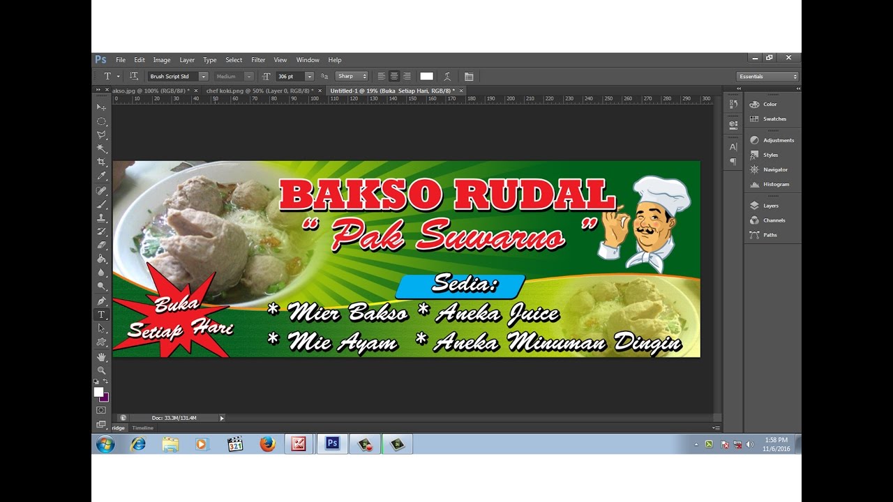 10 Ide Pamflet Brosur Bakso Little Duckling Blog