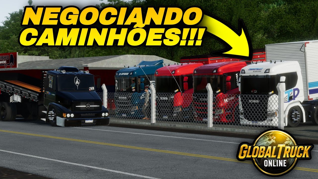 ENCONTREI A LOJA DOS SONHOS! 😱 NEGOCIANDO CAMINHÕES QUALIFICADOS!